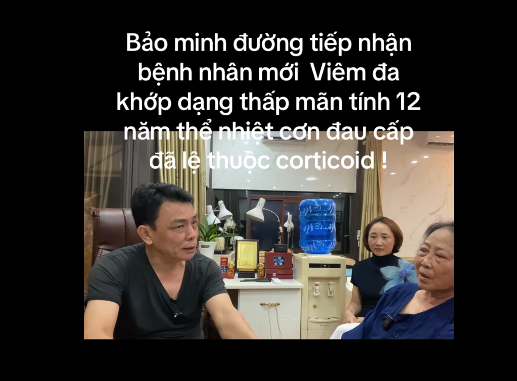Ca điều trị viêm đa khớp dạng thấp tiền sử 12 năm bệnh tại Bảo Minh Đường – Lương y Cao Văn Minh xây dựng lộ trình điều trị 45 ngày