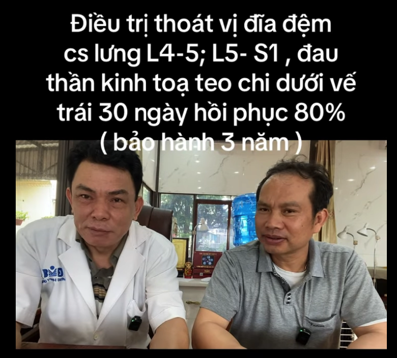 Lộ trình điều trị 30 ngày tại Bảo Minh Đường – Hướng điều trị dành cho bệnh nhân thoát vị đĩa đệm L4-L5, L5-S1 kèm đau thần kinh tọa