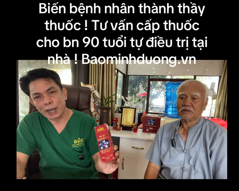 Bệnh nhân 90 tuổi mắc nhiều bệnh lý tim mạch, tắc mạch chi dưới đến Bảo Minh Đường thăm khám và điều trị ngoại trú