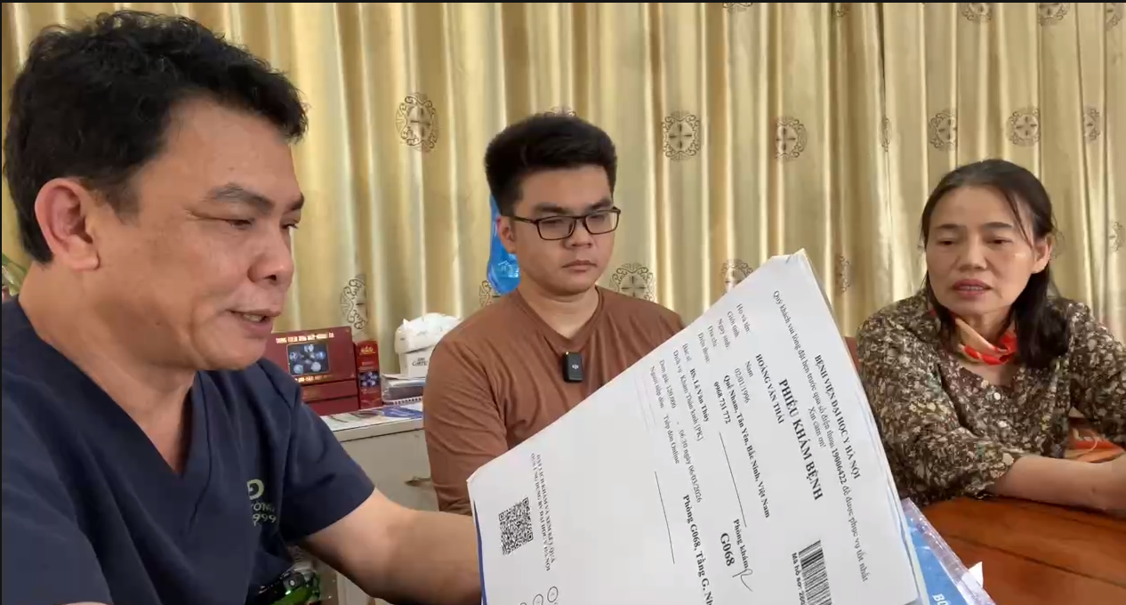 Bảo Minh Đường tiếp nhận bệnh nhân Hoàng Văn Thái – Lương y Cao Văn Minh trực tiếp thăm khám và xây dựng lộ trình điều trị 30 ngày