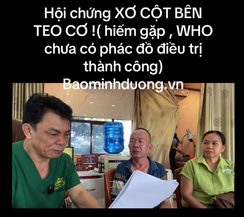 Hội Chứng Xơ Cột Bên Teo Cơ: Lương Y Cao Văn Minh Trực Tiếp Thăm Khám Và Tư Vấn Cho Bệnh Nhân Tại Bảo Minh Đường