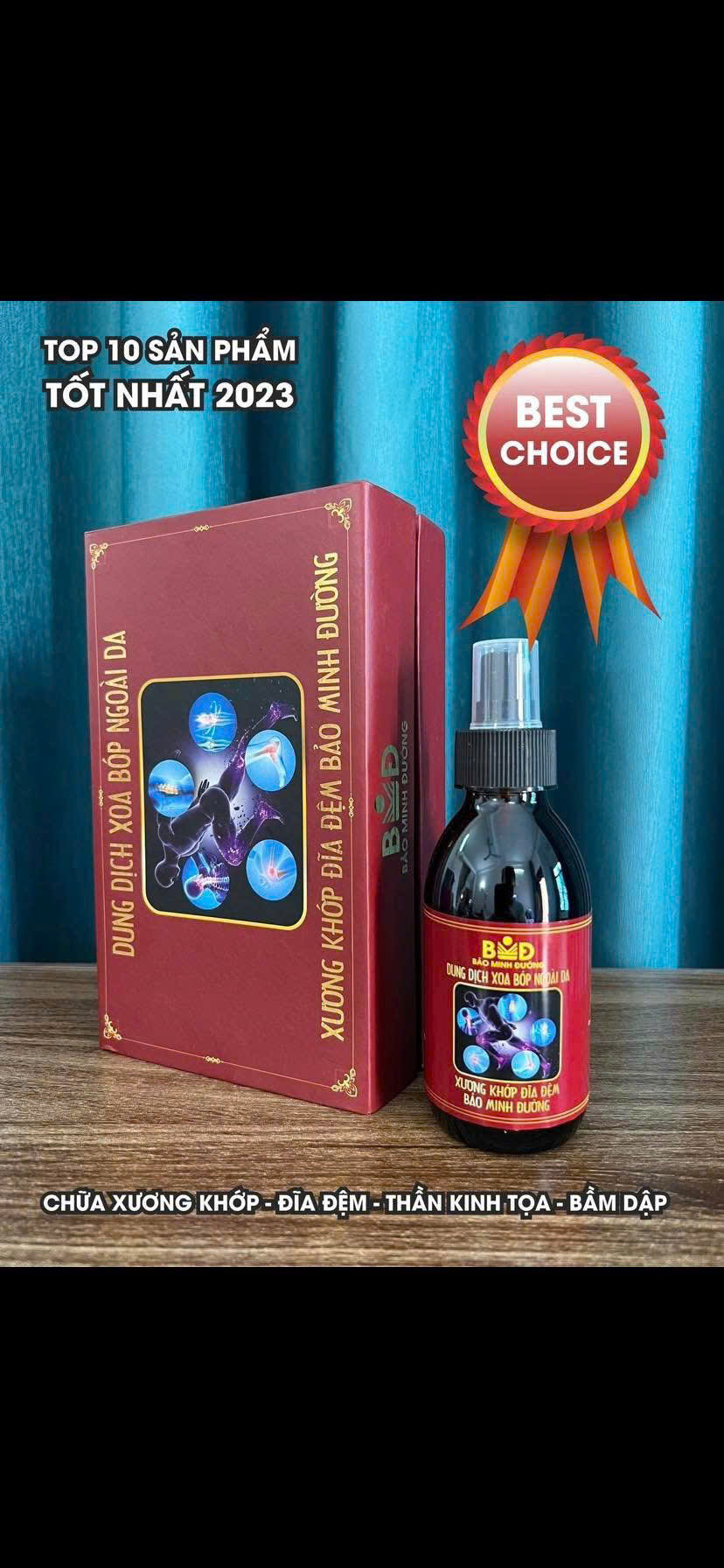 Không cần phức tạp: Chăm sóc xương khớp tại nhà với xịt Bảo Minh Đường